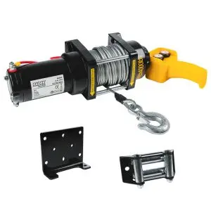 Автолебедка 12V 1814kg 4000lbs 2.76 kW Ø6.3mm 15m RAIDER RD-EW10, (35930374)