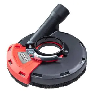 Предпазител за прахоулавяне за ъглошлайф 125mm с адаптери, (35925216)