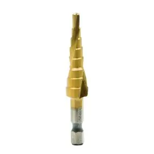 Свредло за ламарина стъп. HEX 1/4" ø4-12mm, (35925315)