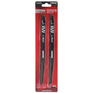 Нож за саблев. трион за дърво 240x19x1.5mm 2бр. RAIDER RD-WS1531L, (35925490)