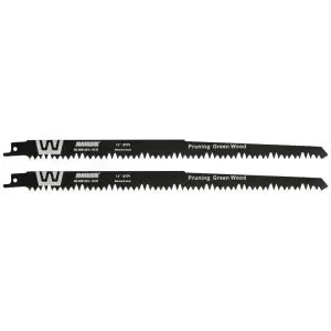 Нож за саблен трион за дърво 300mm 5mm 5TPI 2бр. RAIDER RD-WS1231L, (35930683)