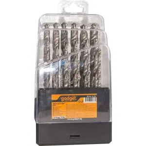 Свредла за метал 19бр ø1.0-10mm HSS к-т GADGET, (35925515)