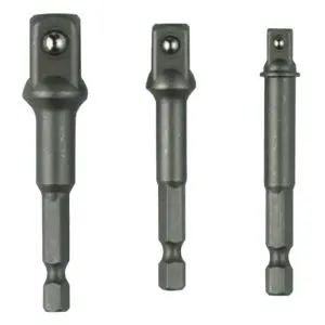 Адаптери от 1/4 HEX на 1/4 3/8 1/2 квадрат 3бр. RD, (35925680)