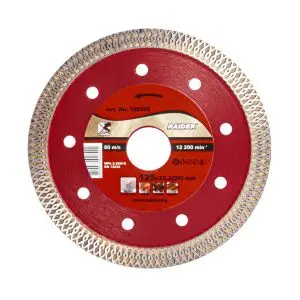 Диск диамантен TURBO тънък 125x22.2mm RAIDER RD-DD22, (35925751)