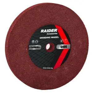 Диск за шмиргел ø72x20xø10mm червен G400, (35925811)