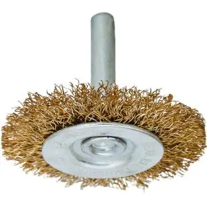 Четка за бормашина плоска месинг ø 50mm (2"), (35925820)