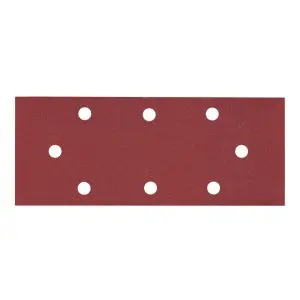 Шкурка за виброшлайф 93х230 P 60 с 8 отвора 10бр, (35925843)