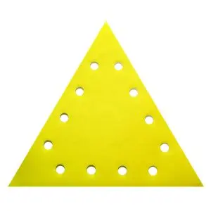 Шкурка VELCRO триъгълна 285mm grit 180 5pcs., (35925880)