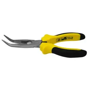 Клещи островърхи извити 200mm 45° Topmaster Professional, (35925967)