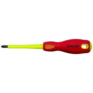 Отвертка изолир. 1000V кръст. Ph1x 80mm SVCM Topmaster Professional, (35926068)