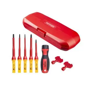 Отвертки изолир. 1000V к-т 8 части Topmaster Professional, (35926077)