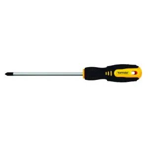 Отвертка кръстата PH0 Х100mm CR-V Topmaster Professional (12/240), (35926176)