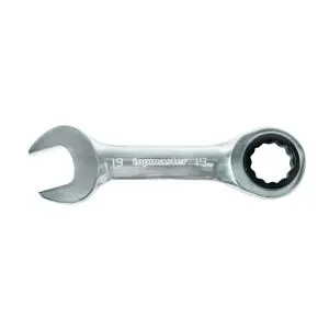 Ключ зв.гаечен с тресчотка 19mm STUBBY CR-V Topmaster Professional, (35926389)