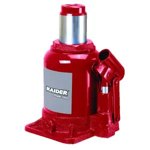 Крик хидравличен нископрофилен тип “бутилка” 20t RAIDER RD-HB20L, (35926883)