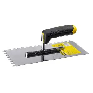 Маламашка нер. стомана 280Х130mm с гребен 8X8 Topmaster Professional, (35927035)