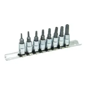 Накрайници вложки к-т 1/4"8бр размери TS8-40 Topmaster Professional, (35927136)