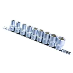 Вложки торкс 1/2" к-т 9бр CR-V Topmaster Professional, (35927137)