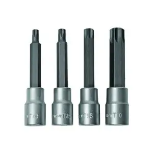 Вложки с накрайник 1/2"T40-T70 CR-V 4 бр Topmaster Professional, (35927239)