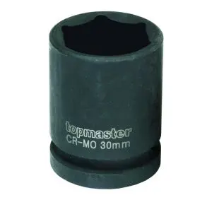 Вложка ударна 6 стенна 1/2"х15mm Topmaster Professional, (35927456)