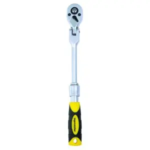 Тресчотка с телеск. дръжка 1/4" 72 зъба 185-235mm Topmaster Professional, (35927568)