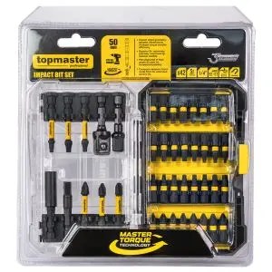 Комплект ударни битове 42 части Topmaster Professional, (35930189)