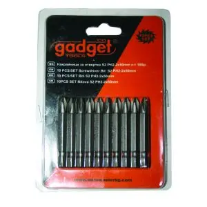 Накрайници за отвертка S2 PH-2x50mm к-т 10 бр. GADGET, (35928154)