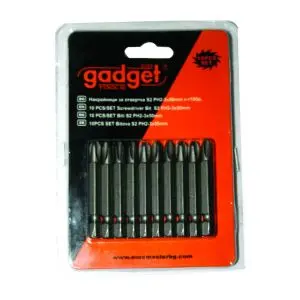 Накрайници за отвертка S2 PH-3x50mm к-т 10 бр. GADGET, (35928155)