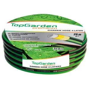 Маркуч градински четирислоен 1" 20m TGP GADGET, (35928216)