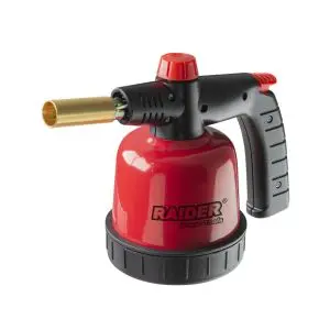 Горелка метална за патрон 190g с пиезо RAIDER RD-BT02, (35928222)