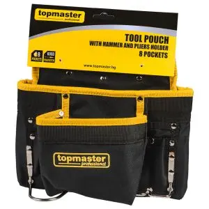 Джоб за инструменти 8 отделения - държач за чук и клещи Topmaster Professional, (35930673)