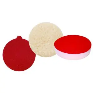 К-т за пастиране ф125mm блокче Velcro кече гъба, (35928306)