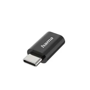 HAMA Адаптер, Micro-USB - USB-C, USB 2.0, OTG, 480 Mbit/s, (35939308)