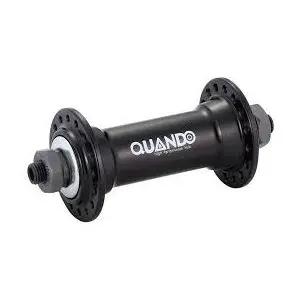 Компонент за велосипед Quando QUANDO KT-A15F, 36H, ALLOY, QR - KT-204N, M9*100*108mm, &quot;VELOTEC&quot; LOGO, ED BLACK Главини Предни главини, 10240