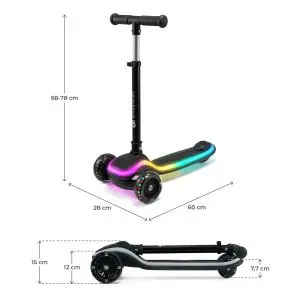 Kinderkraft RAKET тротинетка BLACK, (35944048)