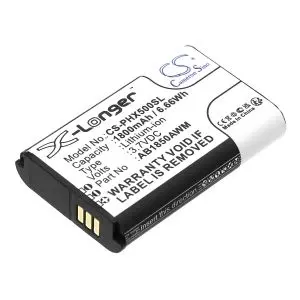 Батерия за мобилен телефон PHILIPS AB1720AWM, AB1790AWM, Xenium 9A9K LiIon 3,7V 1800mAh CAMERON SINO, (35939796)