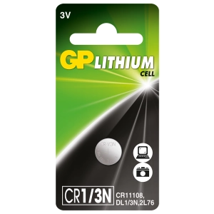 Литиева батерия GP CR-1/3N 3V за глюкомери и фото DL1/3N, (35932586)