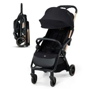 Бебешка количка KinderKraft APINO, Raven Black, (35944610)