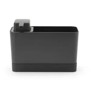 Органайзер за мивка с дозатор за течен сапун Brabantia SinkSide Dark Grey, (35941921)