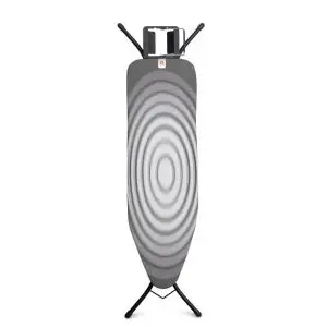 Маса за гладене Brabantia B 124x38cm с поставка за ютия, Titan Oval, (35941935)