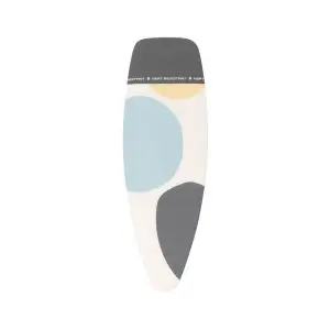 Калъф за маса за гладене Brabantia D 135x45cm с топлоустойчива зона за ютия, 8mm, Spring Bubbles, (35941965)