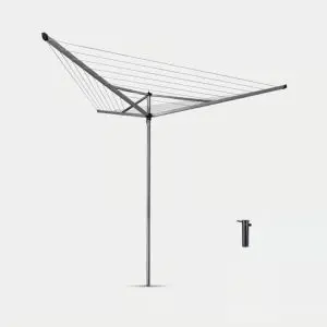 Външен простор Brabantia Essential 30m, 3 рамена, котва за бетониране, (35941968)
