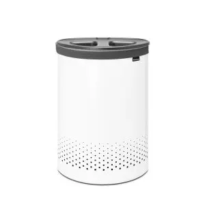 Кош за пране Brabantia Selector 55L, White, пластмасов капак, (35942027)