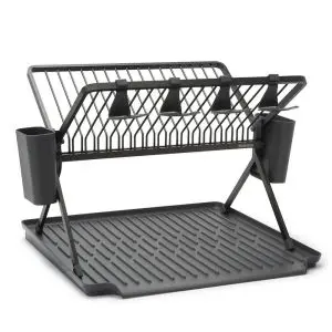 Сушилник за съдове сгъваем Brabantia SinkSide Dark Grey, (35942079)