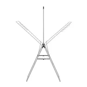 Сушилник за дрехи Brabantia Hangon 25m с допълнителен прът, Metallic Grey, (35944132)