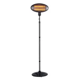 Печка кварцова Termomax TOX25B, 2000W, инфрачервена, стояща, (35942209)