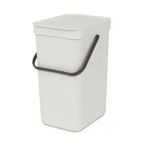 Кош за смет за разделно събиране Brabantia Sort&Go 12L, Light Grey, (35942416)