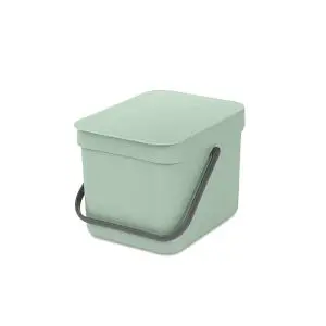 Кош за смет за разделно събиране Brabantia Sort&Go 6L, Jade Green, (35942419)