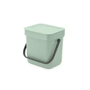 Кош за смет за разделно събиране Brabantia Sort&Go 3L, Jade Green, (35942423)