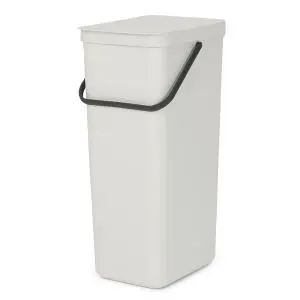 Кош за смет за разделно събиране Brabantia Sort&Go 40L, Light Grey, (35942439)