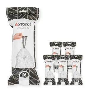 Торба за кош Brabantia PerfectFit Bo размер М, 60L, 120 броя, кутия, (35942469)
